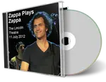 Artwork Cover of Zappa Plays Zappa 2012-07-11 CD Raleigh Audience