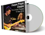 Artwork Cover of Zappa Plays Zappa 2014-09-12 CD Raleigh Audience