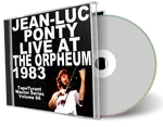 Front cover artwork of Jean-Luc Ponty 1983-10-12 CD Boston Audience