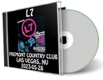 Front cover artwork of L7 2023-05-28 CD Las Vegas Audience