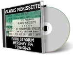 Front cover artwork of Alanis Morissette 1996-08-26 CD Hershey Audience