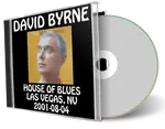 Front cover artwork of David Byrne 2001-08-04 CD Las Vegas Audience