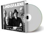 Front cover artwork of Lindisfarne 2023-08-09 CD Sidmouth Folk Festival Soundboard