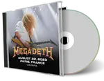 Front cover artwork of Megadeth 2023-08-22 CD Paris Audience