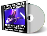 Front cover artwork of Steve Hackett 2023-07-12 CD Ferrara Audience