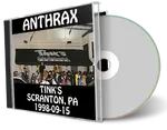 Front cover artwork of Anthrax 1998-09-15 CD Scranton Audience