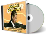 Front cover artwork of Brian Wilson 2008-11-10 CD Nashville Audience