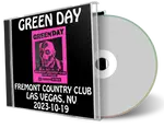 Front cover artwork of Green Day 2023-10-19 CD Las Vegas Audience