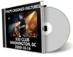 Front cover artwork of Them Crooked Vultures 2009-10-14 CD Washington Audience