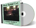 Front cover artwork of Blue Oyster Cult 2003-07-03 CD Arlington Heights Audience