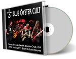 Front cover artwork of Blue Oyster Cult 2012-06-29 CD Santa Cruz Audience