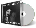 Front cover artwork of Captain Beefheart 1981-01-25 CD Petaluma Audience