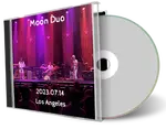 Front cover artwork of Moon Duo 2023-07-14 CD Los Angeles Audience