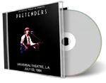 Front cover artwork of The Pretenders 1984-07-03 CD Los Angeles Soundboard