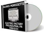 Front cover artwork of Alanis Morissette 1996-02-01 CD Philadelphia Audience