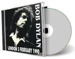 Front cover artwork of Bob Dylan 1990-02-03 CD London Audience