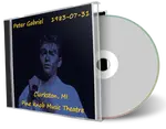 Front cover artwork of Peter Gabriel 1983-07-31 CD Clarkston Audience