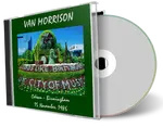 Front cover artwork of Van Morrison 1986-11-15 CD Birmingham Audience