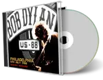 Front cover artwork of Bob Dylan 1988-07-06 CD Philadelphia Audience