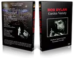 Artwork Cover of Bob Dylan 2001-11-19 DVD New York Audience