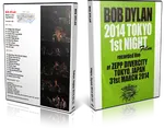 Artwork Cover of Bob Dylan 2014-03-31 DVD Tokyo Audience