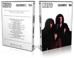 Artwork Cover of KISS 1984-03-12 DVD Quebec Audience