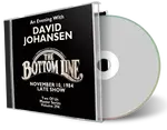 Front cover artwork of David Johansen 1984-11-10 CD New York City Audience