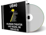 Front cover artwork of Ub40 1994-03-26 CD Las Vegas Audience