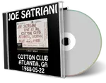 Front cover artwork of Joe Satriani 1988-05-22 CD Atlanta Soundboard