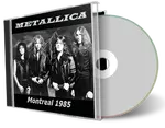 Front cover artwork of Metallica 1985-01-15 CD Montreal Audience