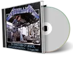 Front cover artwork of Metallica 1985-08-17 CD Castle Donington Audience