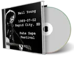 Front cover artwork of Neil Young 1989-07-02 CD Rapid City Audience