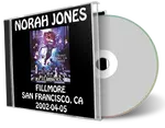 Front cover artwork of Norah Jones 2002-04-05 CD San Francisco Soundboard