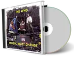 Front cover artwork of The Who Compilation CD Music Must Change Soundboard