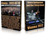 Artwork Cover of Bruce Springsteen 2012-07-12 DVD Vienna Audience