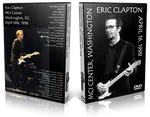 Artwork Cover of Eric Clapton 1988-04-16 DVD Washington Audience