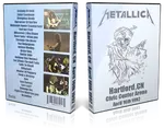 Artwork Cover of Metallica 1992-04-16 DVD Hartford Audience