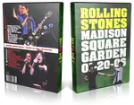Artwork Cover of Rolling Stones 2006-01-20 DVD New York Audience