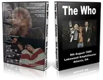 Artwork Cover of The Who 1989-08-09 DVD Atlanta Proshot