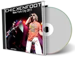 Front cover artwork of Chickenfoot 2011-08-11 CD New York City Audience