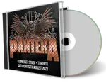 Front cover artwork of Pantera 2023-08-12 CD Toronto Audience