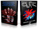 Artwork Cover of The Cure 1992-11-13 DVD Rennes Audience