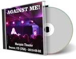 Artwork Cover of Against Me 2016-09-02 CD Denver Audience