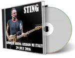 Artwork Cover of Sting 2016-07-29 CD Milan Audience