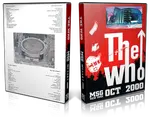 Artwork Cover of The Who 2000-10-07 DVD New York City Audience