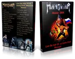 Artwork Cover of Manowar 2009-07-24 DVD Moscow Audience