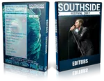 Artwork Cover of Editors 2017-06-25 DVD Southside Festival Proshot
