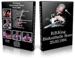 Artwork Cover of BB King 1994-03-25 DVD Bonn Proshot
