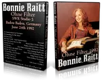 Artwork Cover of Bonnie Raitt 1992-06-24 DVD Baden Baden Proshot
