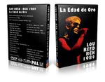 Artwork Cover of Lou Reed 1984-12-10 DVD Barcelona Proshot